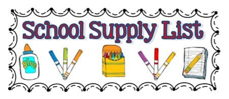 Green City R-1 Schools - 2019-2020 Elementary School Supply List